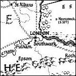 Map of Alfred's Kingdom