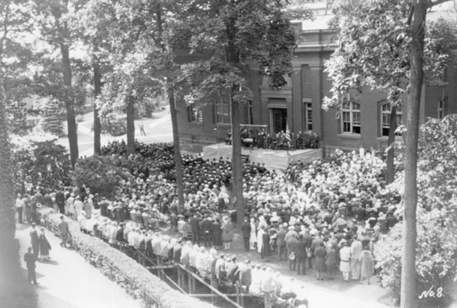 Graduation at the Carnegie Building