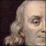 Portrait of Ben Franklin