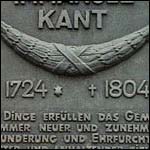 Kant's tombstone