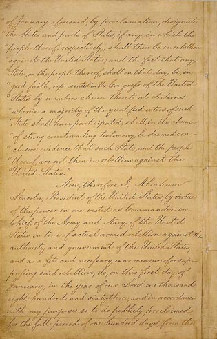 Emancipation Proclamation Page 2