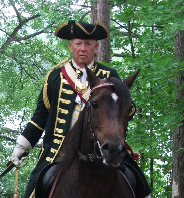 Michael Slease on Horseback