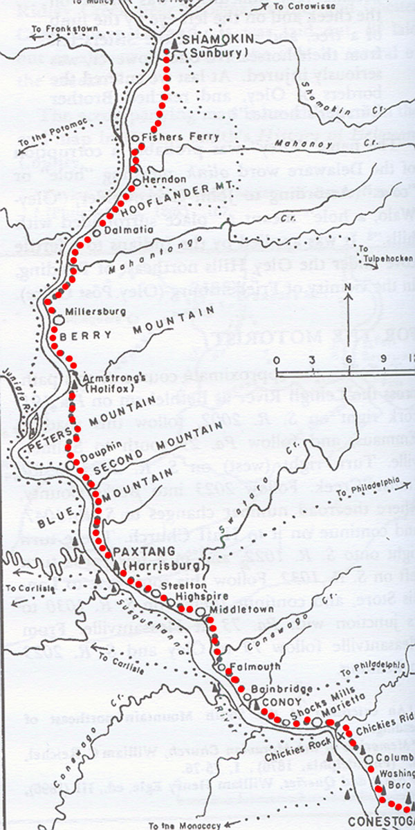 Paxtang Path Map