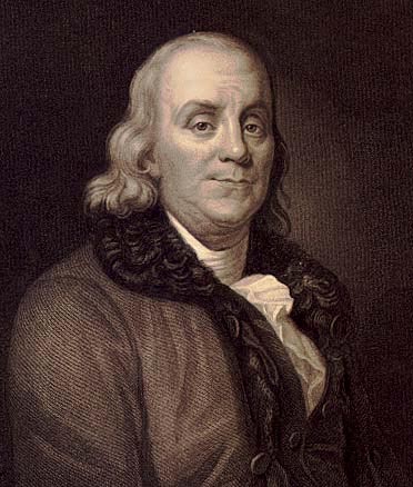 Portrait of Ben Franklin