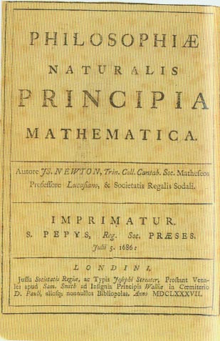 Original Edition of Newton's Principia