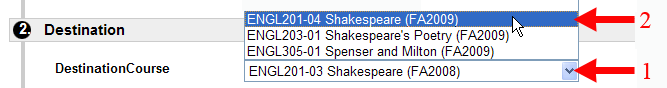 Choose Destination Course