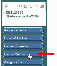 Course Materials Link