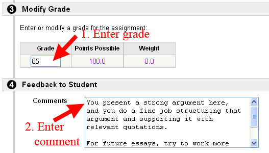 Safe Assignment Feedback