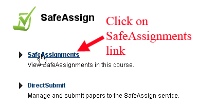 SafeAssign Link