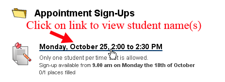 Time Slots, With Edit Mode Off