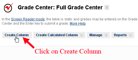 Add Grade Center Column