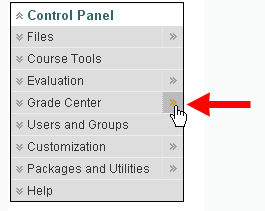 Grade Center Link