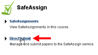 How does a SafeAssign check work?