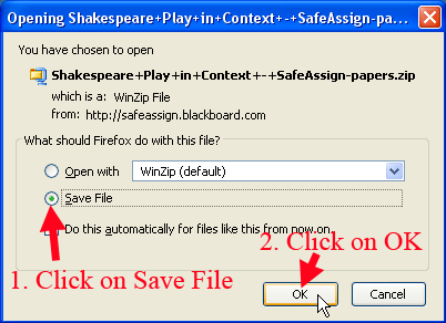 Save Zip File