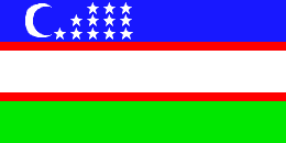 Uzbek flag