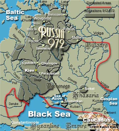 Russia in 912-972 AD