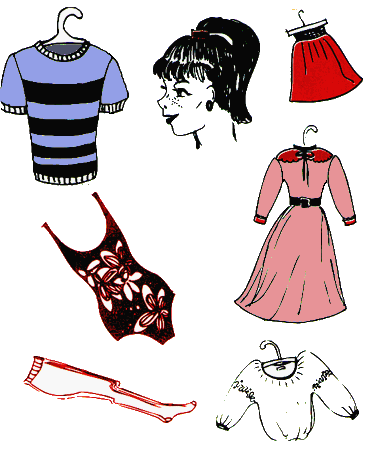 What the stylish Russian lady wears.