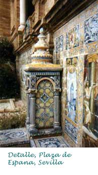 Detalle, Plaze de Espana, Sevilla