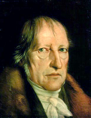 Portrait of Hegel