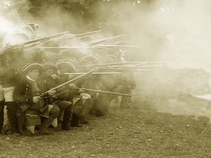 Fort Augusta Regiment Firing