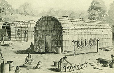 Iroquois Longhouse