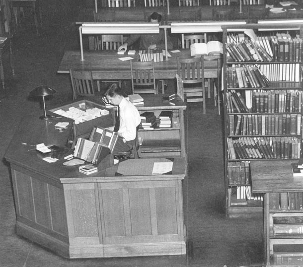 Library Interior 1951