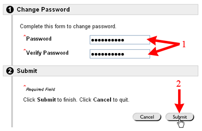 Submit Password