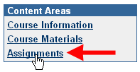 Assignments Area Link