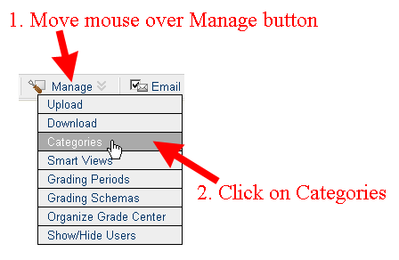 Manage Categories