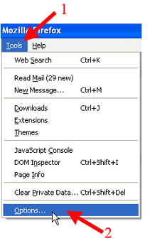 Change Options
