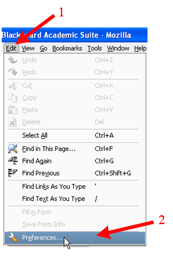 Edit Preferences