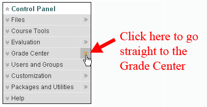 One-Click Grade Center Access