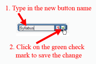 Modify Course Information Button