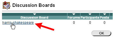 Course Discussion Board