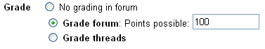 Grade Forum