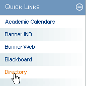 Directory Quick Link