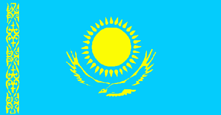 Flag of Kazakhstan