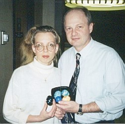 Walter 'Faberge' Webster and Yelena